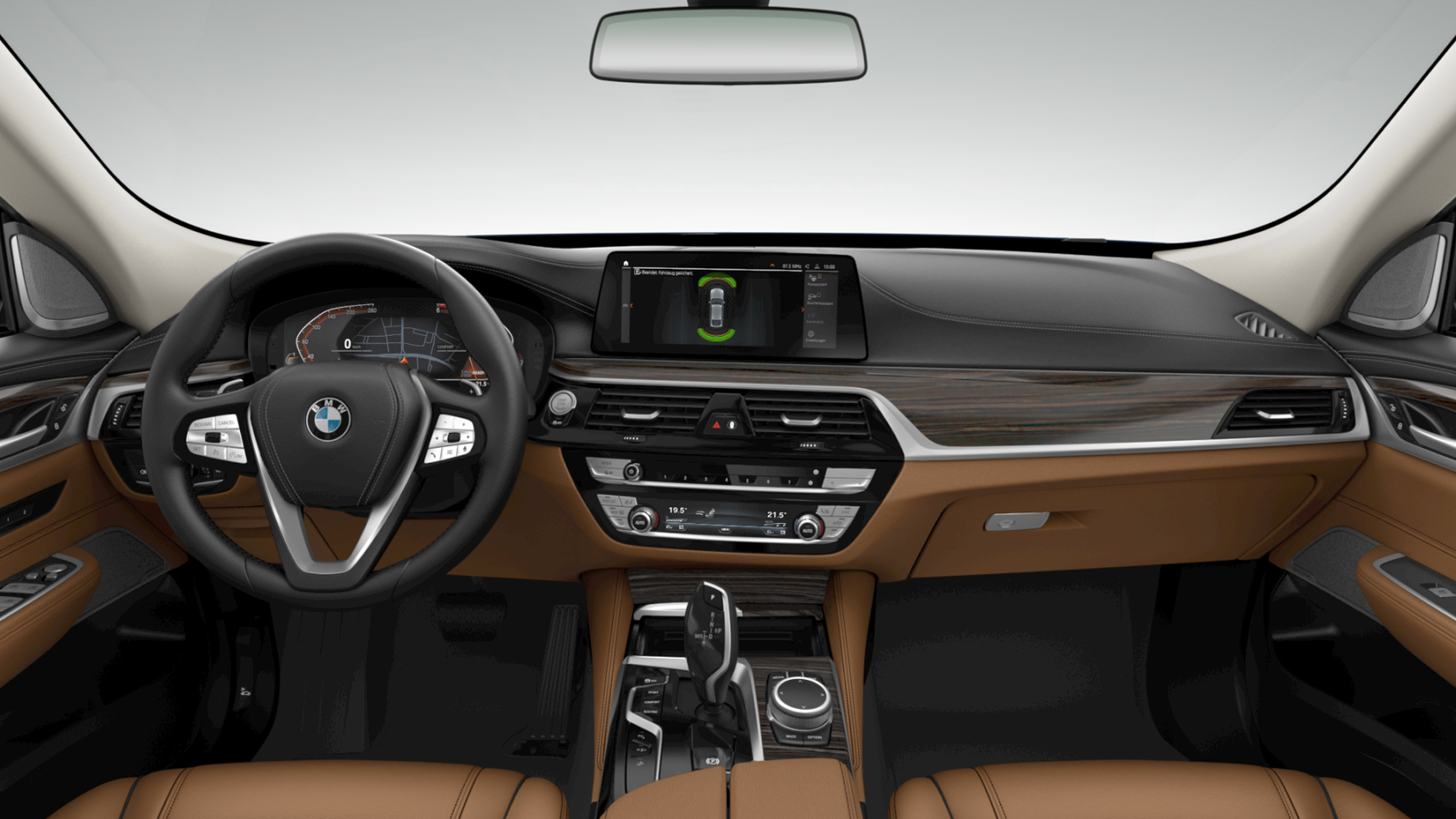 Upholstery BMW 6 Luxury Line Upholstery in Exclusive Leather ‘Nappa’ Mokka BMW 6 Series Luxury Line interior